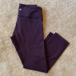 EUC Lululemon Crop 21” Leggings